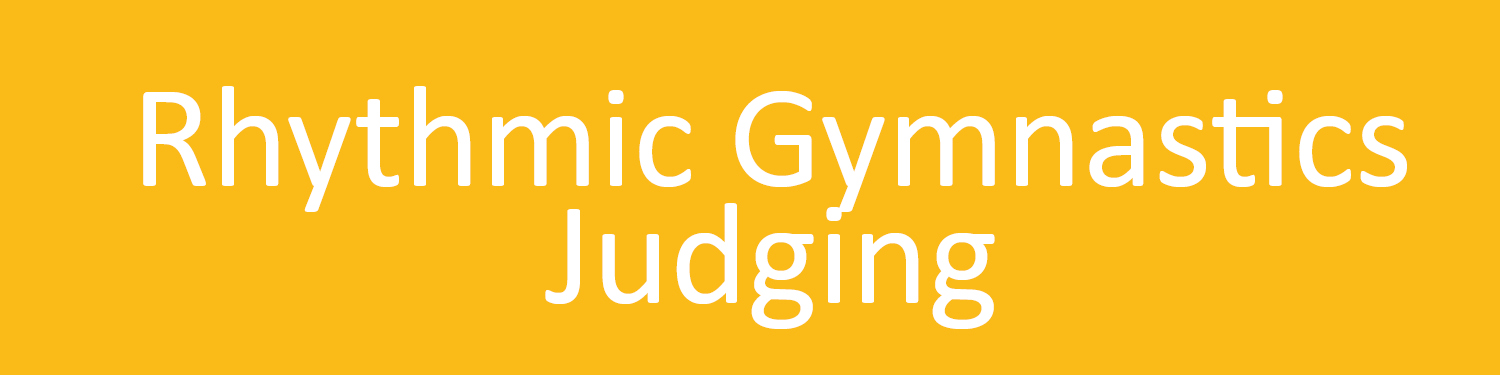 Rhythmic Gymnastics Judging